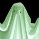 Pictured: A ghost. Image: Creepyhalloweenimages.com